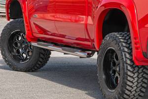 Rough Country - 21002S | Rough Country Stainless Oval Nerf Steps (2019-2025 Silverado, Sierra 1500 2WD/4WD | 2020-2025 Silverado, Sierra 2500 HD, 3500 HD 2WD/4WD | Crew Cab Models ONLY) - Image 5