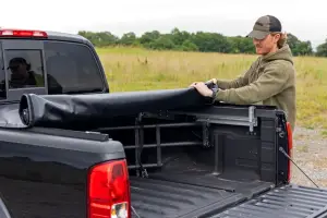 Rough Country - 42805500 | Rough Country Soft Roll Up Bed Cover (2005-2021 Frontier 2WD/4WD | 5' Bed) - Image 8