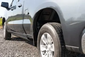 Rough Country - PSR51925 | Rough Country Power Retractable Running Boards With LED Lights (2019-2025 Silverado, Sierra 1500, 2500 HD, 3500 HD 2WD/4WD | Double Cab) - Image 2
