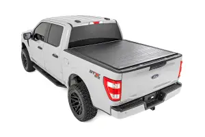 Rough Country - 50221550 | Rough Country Hard Roll Up Bed Cover (2015-2024 F150 Pickup 2WD/4WD | 5'7" Bed) - Image 2