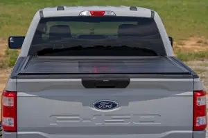 Rough Country - 50221550 | Rough Country Hard Roll Up Bed Cover (2015-2024 F150 Pickup 2WD/4WD | 5'7" Bed) - Image 13