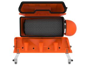 aFe Power - 54-13072KN | AFE Power Magnum Force Stage-2 Cold Air Intake System Orange w/ Black Pro 5R Filter 2021-2024 Ram 1500 TRX V8-6.2L (sc) - Image 2