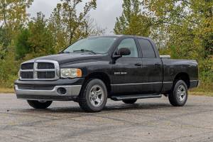 SRB020877A | Rough Country HD2 Aluminum Running Boards (2003-2010 Ram 2500, 3500 2WD/4WD | Quad Cab)