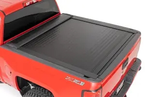 Rough Country - 46119552A | Rough Country Retractable Bed Cover (2004-2018 Silverado, Sierra 1500 2WD/4WD | 5'9" Bed) - Image 3