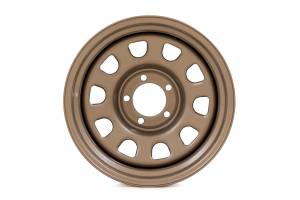 RC158545B | Rough Country Steel Wheel Bronze | 15x8 | 5x4.5 | 3.30 Bore | -19mm