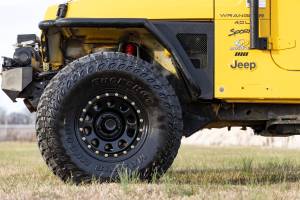 Rough Country - RC51-5165SL | Rough Country Steel Simulated Bead Lock Wheel Black | 15x10 | 5x4.5 | 3.30 Bore | -39mm - Image 11