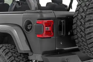 Rough Country - TC13026 | Rough Country Trail Cladding Rear Corners Protector For Jeep Wrangler JL / Wrangler Unlimited (2019-2024) - Image 2