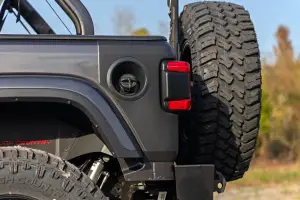 Rough Country - TC13026 | Rough Country Trail Cladding Rear Corners Protector For Jeep Wrangler JL / Wrangler Unlimited (2019-2024) - Image 10