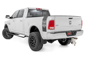 PSR9010 | Rough Country Power Retractable Running Boards With LED Lights (2010-2024 Ram 2500, 3500 2WD/4WD | Crew Cab)