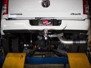 aFe Power - 49-02075-B | AFE Power ATLAS 5 IN Aluminized Steel DPF-Back Exhaust System w/Black Tip (2019-2024 Ram 2500, 3500 Pickup L6-6.7L td) - Image 4