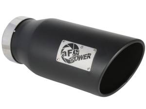 aFe Power - 49-02075-B | AFE Power ATLAS 5 IN Aluminized Steel DPF-Back Exhaust System w/Black Tip (2019-2024 Ram 2500, 3500 Pickup L6-6.7L td) - Image 3