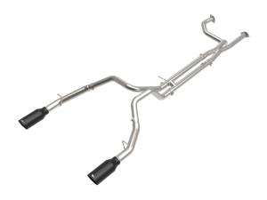 49-32084-B | AFE Power Vulcan Series 3 IN 304 Stainless Steel Cat-Back Exhaust System w/Black Tip (2021-2024 1500 TRX V8-6.2L sc)
