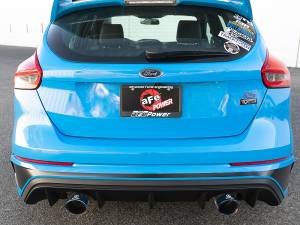 aFe Power - 49-33103-L | AFE Power Takeda 3 IN 304 Stainless Steel Cat-Back Exhaust System w/ Blue Flame Tip (2016-2018 Focus RS L4-2.3L t) - Image 8