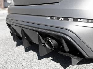 aFe Power - 49-33104-C | AFE Power Takeda 3 IN 304 Stainless Steel Axle-Back Exhaust System w/ Carbon Fiber Tip (2016-2018 Focus RS L4-2.3L t) - Image 6