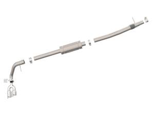 aFe Power - 49-33111-P | AFE Power Rebel Series 3 IN 304 Stainless Steel Cat-Back Exhaust System w/ Polished Tips (2019-2023 Ranger L4-2.3L t) - Image 2