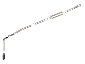 aFe Power - 49-33112-B | AFE Power Vulcan Series 3-1/2 IN 304 Stainless Steel Cat-Back Exhaust System Black (2015-2019 Transit V6-3.5L tt) - Image 2