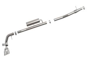 aFe Power - 49-33119-P | AFE Power Rebel Series 3 IN 304 Stainless Steel Cat-Back Exhaust System w/ Polished Tips (2019-2023 Ranger L4-2.3L t) - Image 2