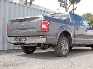 aFe Power - 49-33123-P | AFE Power Gemini XV 3 IN 304 Stainless Steel Cat-Back Exhaust System w/ Cut-Out Polished (2015-2020 F150 Pickup V6-2.7L/3.5L tt/V8-5.0L) - Image 10