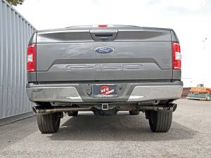 aFe Power - 49-33123-P | AFE Power Gemini XV 3 IN 304 Stainless Steel Cat-Back Exhaust System w/ Cut-Out Polished (2015-2020 F150 Pickup V6-2.7L/3.5L tt/V8-5.0L) - Image 9