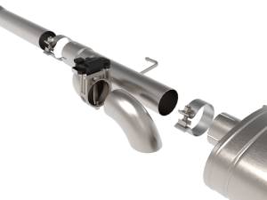 aFe Power - 49-33123-P | AFE Power Gemini XV 3 IN 304 Stainless Steel Cat-Back Exhaust System w/ Cut-Out Polished (2015-2020 F150 Pickup V6-2.7L/3.5L tt/V8-5.0L) - Image 3