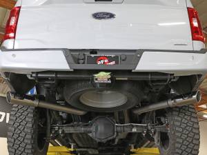 aFe Power - 49-33126-P | AFE Power Vulcan Series 3 IN 304 Stainless Steel Cat-Back Exhaust System w/Polished Tip (2021-2024 F150 Pickup V6-2.7L/3.5L tt/V8-5.0L) - Image 6