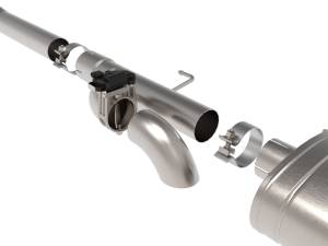 aFe Power - 49-33129-B | AFE Power Gemini XV 3 IN 304 Stainless Steel Cat-Back Exhaust System w/ Cut-Out Black (2021-2024 F150 Pickup V6-2.7L/3.5L tt/V8-5.0L) - Image 3