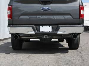 aFe Power - 49-33130-B | AFE Power Vulcan Series 3 IN 304 Stainless Steel Cat-Back Exhaust System w/Black Tip (2015-2020 F150 Pickup V8-5.0L) - Image 6
