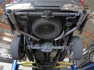 aFe Power - 49-33130-B | AFE Power Vulcan Series 3 IN 304 Stainless Steel Cat-Back Exhaust System w/Black Tip (2015-2020 F150 Pickup V8-5.0L) - Image 5