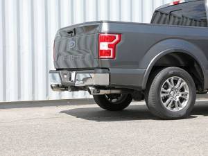 aFe Power - 49-33130-P | AFE Power Vulcan Series 3 IN 304 Stainless Steel Cat-Back Exhaust System w/Polished Tip (2015-2020 F150 Pickup V8-5.0L) - Image 7