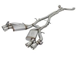 aFe Power - 49-34069-P | AFE Power MACH Force-Xp 3 IN 304 Stainless Steel Cat-Back Exhaust System w/Polished Tip (2016-2024 Camaro SS V8-6.2L sc) - Image 3