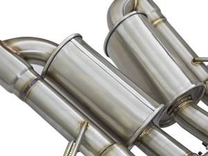 aFe Power - 49-34082-1C | AFE Power MACH Force-Xp 304 Stainless Steel Axle-Back Exhaust System w/ Carbon Fiber Tips (2015-2019 Corvette C7 V8-6.2L sc) - Image 4