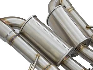 aFe Power - 49-34082-P | AFE Power MACH Force-Xp 304 Stainless Steel Axle-Back Exhaust System w/ Polished Tips (2015-2019 Corvette C7 V8-6.2L sc) - Image 4