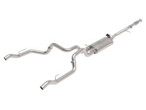 49-34138 | AFE Power Gemini XV 3 IN 304 Stainless Steel Cat-Back Exhaust System w/ Cut-Out (2019-2024 Silverado, Sierra 1500 V8-5.3L)