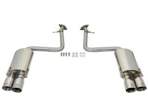 49-36037-P | AFE Power Takeda 2 IN Stainless Steel Axle-Back Exhaust System w/Polished Tips (2018-2023 RC 300 L4-2.0L t)