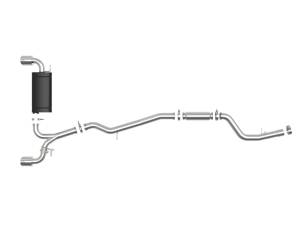 aFe Power - 49-36043-P | AFE Power Takeda 3 IN to 2-1/2 IN 304 Stainless Steel Cat-Back Exhaust System w/Polish Tip (2020-2024 GR Supra A90 L6-3.0L t) - Image 2