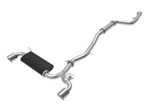 49-36043-P | AFE Power Takeda 3 IN to 2-1/2 IN 304 Stainless Steel Cat-Back Exhaust System w/Polish Tip (2020-2024 GR Supra A90 L6-3.0L t)