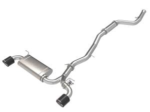 49-36050-C | AFE Power Takeda 3 IN to 2-1/2 IN 304 Stainless Steel Cat-Back Exhaust System Carbon Fiber (2021-2024 GR Supra A90 L4-2.0L t)