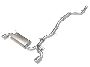 49-36050-P | AFE Power Takeda 3 IN to 2-1/2 IN 304 Stainless Steel Cat-Back Exhaust System w/Polish Tip (2021-2024 GR Supra A90 L4-2.0L t)