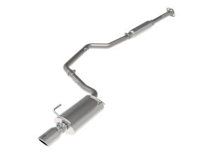 49-36052-P | AFE Power Takeda 2-1/4 IN 304 Stainless Steel Cat-Back Exhaust System w/Polished Tip (2012-2016 Impreza H4-2.0L)
