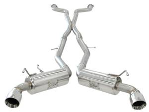 49-36107 | AFE Power Takeda 2-1/2 IN 304 Stainless Steel Cat-Back Exhaust System (2009-2020 370Z V6-3.7L)