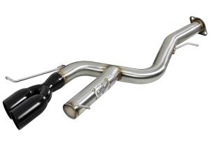 49-36302-B | AFE Power MACH Force-Xp 3 IN 304 Stainless Steel Axle-Back Exhaust System w/Black Tip (2008-2013 135i E82/E88 L6-3.0L t)