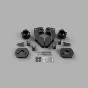 605051 | Traxda 3.5 Inch Front / 2.0 Inch Rear Suspension Lift Kit (2014-2024 Ram 2500 2WD/4WD | Factory Air Rear)
