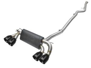 49-36330-1B | AFE Power MACH Force-Xp Cat-Back Exhaust 3 to 2-1/2 IN 304 S/S w/ Black Tips (2016-2018 M2 F87 L6-3.0L t)