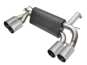 aFe Power - 49-36333-P | AFE Power MACH Force-Xp 3 to 2-1/2 IN 304 Stainless Steel Axle-Back Exhaust w/Polished Tip (2016-2018 M2 F87 L6-3.0L t) - Image 3