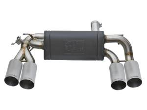 49-36333-P | AFE Power MACH Force-Xp 3 to 2-1/2 IN 304 Stainless Steel Axle-Back Exhaust w/Polished Tip (2016-2018 M2 F87 L6-3.0L t)