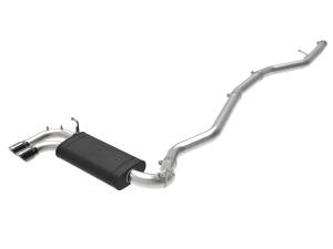 49-36345-B | AFE Power MACH Force-XP 2-1/2 IN 304 Stainless Steel Cat-Back Exhaust System w/ Black Tips (2014-2016 228i F22/23 L4-2.0L t)