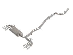 49-36352-P | AFE Power MACH Force-Xp 3 IN to 2-1/2 IN Stainless Steel Cat-Back Exhaust System Polished (2019-2024 Z4 M40i G29 L6-3.0L t)