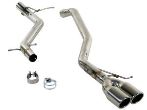 49-36401 | AFE Power MACH Force-Xp 2-1/2 in 304 Stainless Steel Cat-Back Exhaust w/Polished Tips (2009-2010 Jetta L4-2.0L tdi)