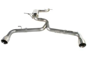 49-36407 | AFE Power MACH Force-Xp 2-1/2 in 304 Stainless Steel Cat-Back Exhaust System (2012-2016 Beetle L4-2.0L t)