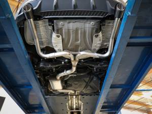 aFe Power - 49-36432-B | AFE Power MACH Force-Xp 3 IN to 2-1/2 IN Stainless Steel Cat-Back Exhaust System Black (2019-2021 Jetta GLI MKVII L4-2.0L t) - Image 6